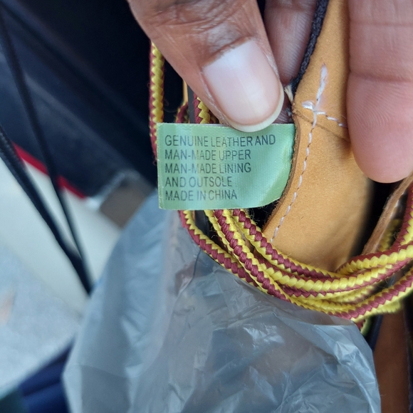 Timberland Wedge Heel Boots Leather Sz 10m - Picture 12 of 16